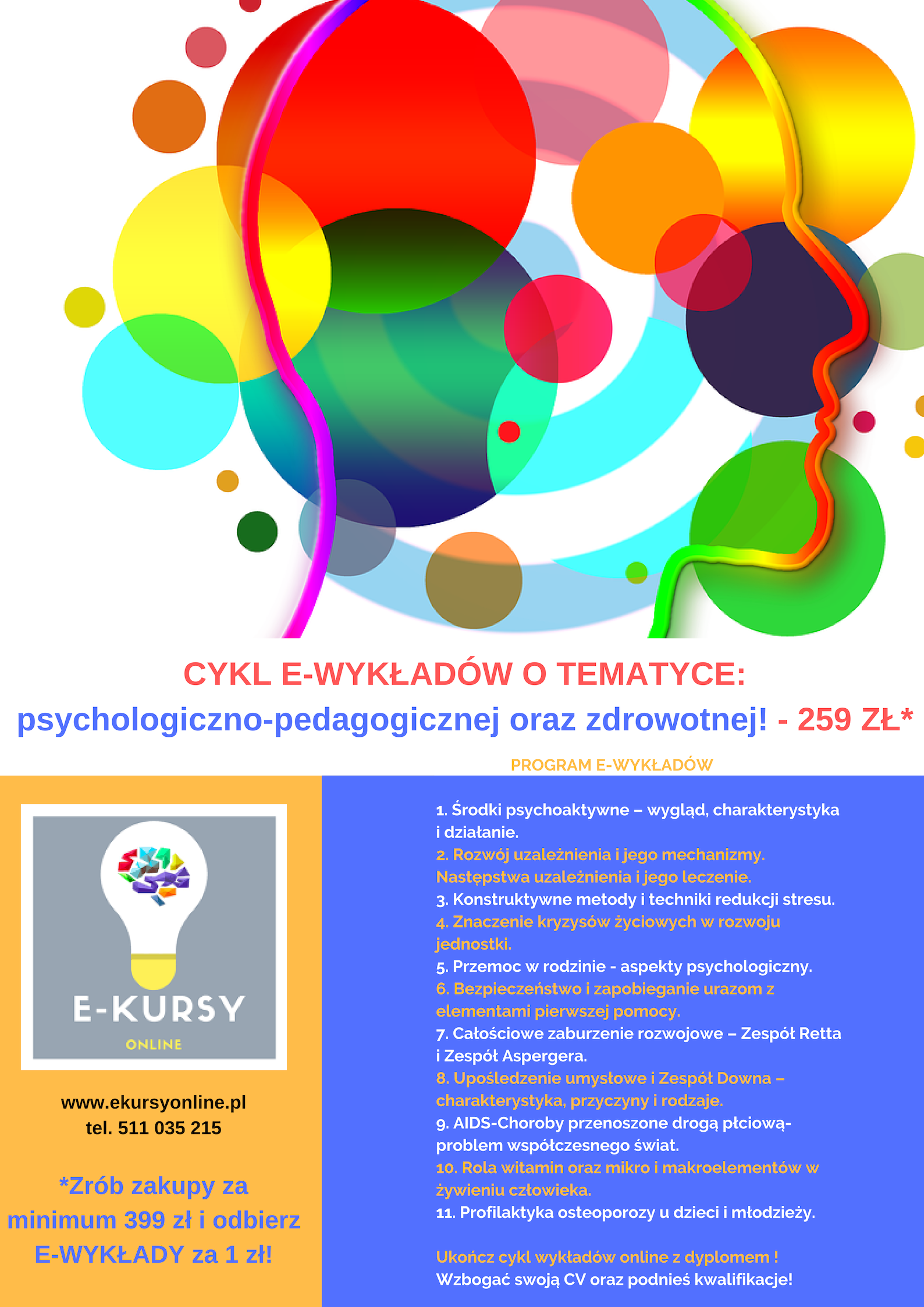 Promocja E-wykłady za złotówkę!