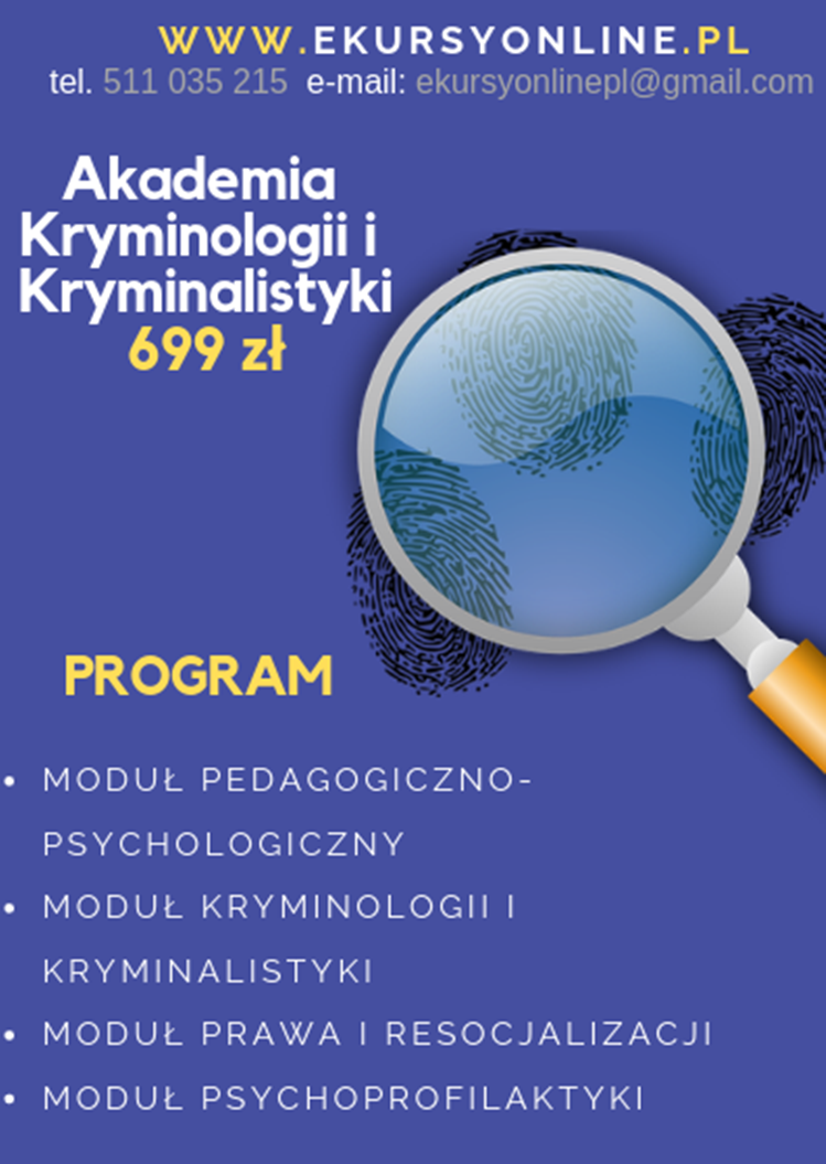 AKADEMIA KRYMINOLOGII I KRYMINALISTYKI