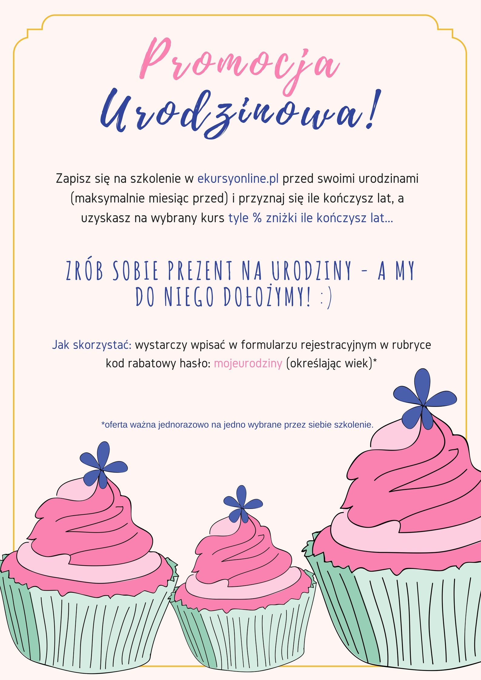 Promocja urodzinowa!