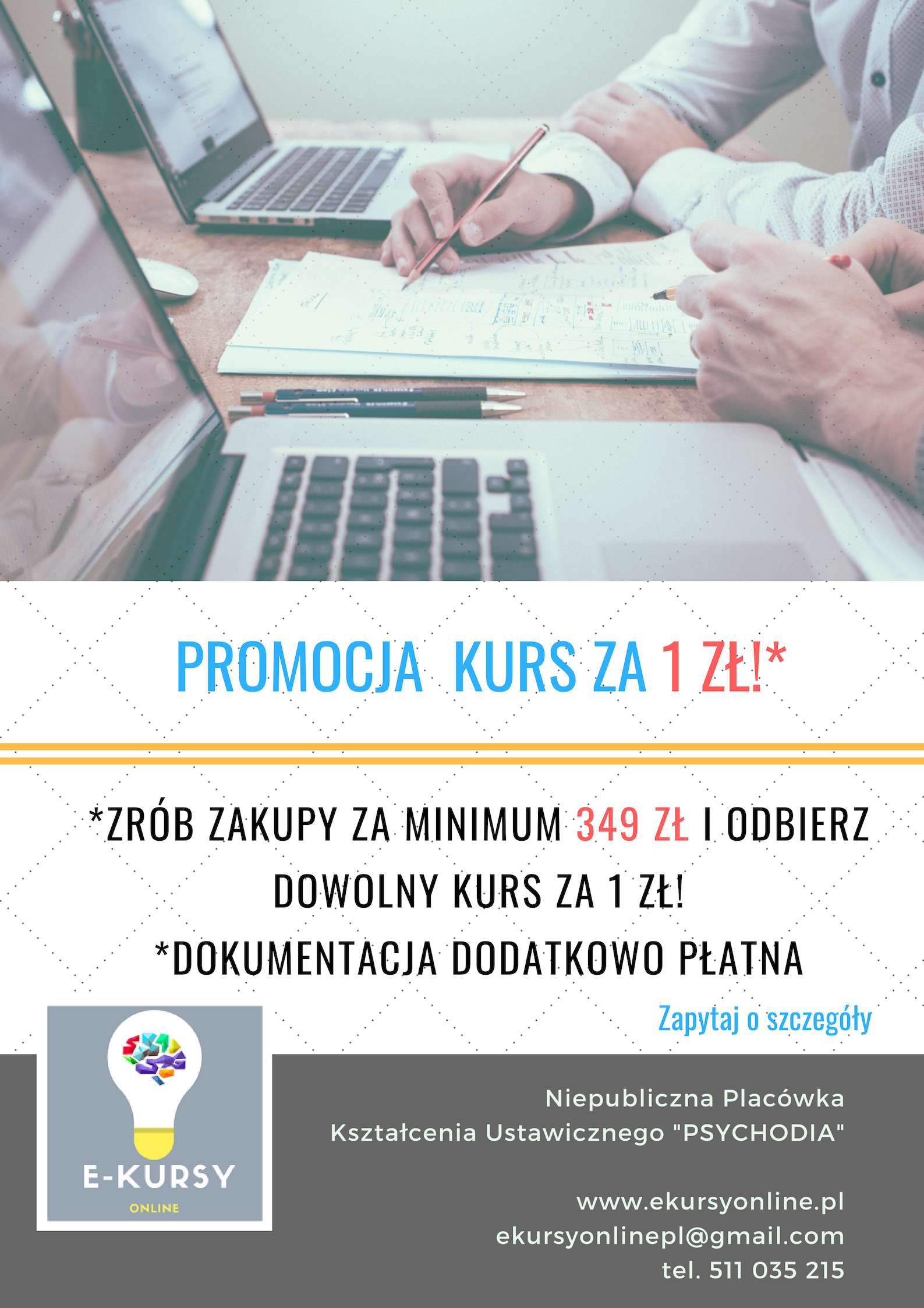 Promocja Kurs za 1 zł